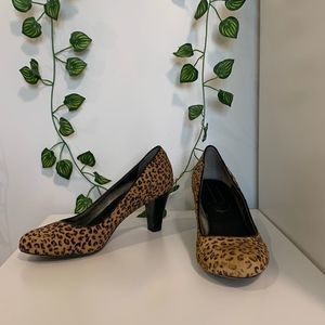 Cheetah print heels